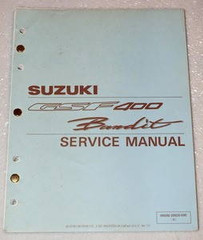 1991 Suzuki Bandit GSF400 Service Manual GSF400M Motorcycle Factory Shop Repair