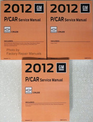 2012 GM P/Car Chevy Cruze Factory Service Manual Volume 1, 2 & 3