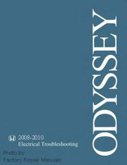 2011 2012 Honda Odyssey Electrical Troubleshooting Manual