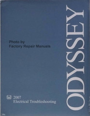 Honda 2007 Electrical Troubleshooting Odyssey