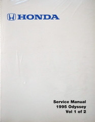 1995 Honda Odyssey Service Manual