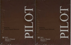 2012 Honda Pilot Service Manual Volumes 1 and 2