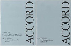 2008-2012 Honda Accord V6 Service Manual Volume 1, 2