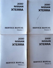 2000 Nissan Xterra Service Manual Volume 1, 2, 3, 4