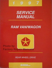 1997 Service Manual Dodge Ram Van/Wagon Rear Wheel Drive