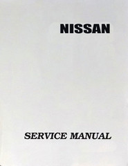 2003 Nissan Maxima Service Manual Set Book Format