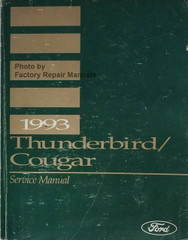 1993 Ford Thunderbird / Cougar Service Manual