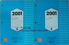 2001 Chevrolet Prizm Service Manual Volume 1, 2