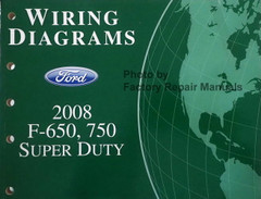 Ford Wiring Diagrams 2008 F-650, 750 Super Duty