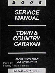 2005 Chrysler Town & Country, Dodge Caravan Service Manual