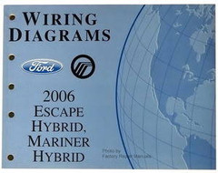 2006 Ford Escape Hybrid, Mercury Mariner Hybrid Electrical Wiring Diagrams