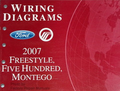 2007 Ford Freestyle, Five Hundred, Mercury Montego Wiring Diagrams