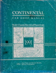 1991 Lincoln Continental Shop Manual