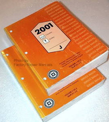 2001 Chevrolet Cavalier & Pontiac Sunfire Factory Shop Service Manual Set