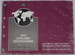 1997 Explorer Mountaineer Electrical and Vacuum Troubleshooting Manual