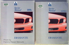 Mitsubishi Diamante Service Manual 1992 1993 1994 1995 Volume 1, 2