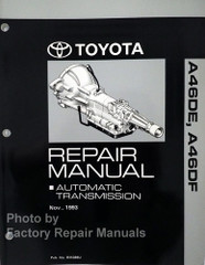 Toyota Previa A46DE A46DF Automatic Transmission Repair Manual