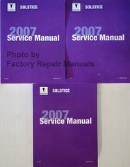 2007 Pontiac Solstice Service Manual Volume 1, 2A, 2B
