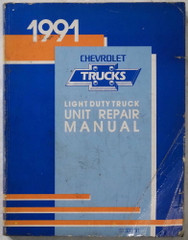 1991 Chevrolet Trucks Light Duty Trucks Unit Repair Manual