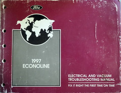 Ford 1997 Econoline Electrical and Vacuum Troubleshooting Manual
