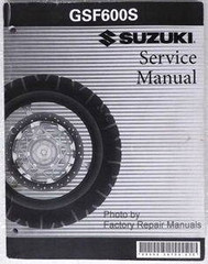2000 2004 SUZUKI BANDIT 600 Service Manual GSF600 GSF S Shop Repair 01 2002 2003