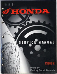 1995 Honda Service Manual CR80R