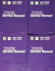 2006 Chevrolet Kodiak GMC TopKick Service Manual Volume 1, 2, 3, 4