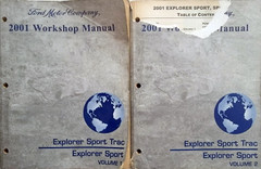2001 Ford Explorer Sport Trac, Explorer Sport Workshop Manual Volume 1, 2