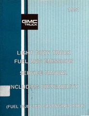 1991 GMC Light Duty Truck Fuel & Emissions Service Manual