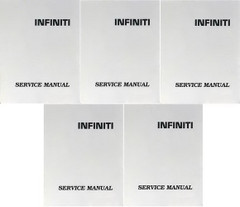 2003 Infiniti FX35 / FX45 Service Manual Volume 1, 2, 3, 4, 5