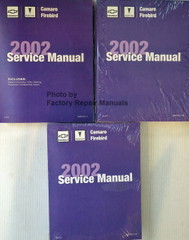 Chevrolet Camaro Pontiac Firebird 2002 Service Manual