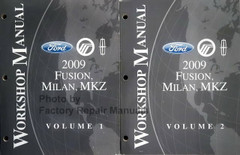 2009 Ford Fusion, Mercury Milan Lincoln MKZ Service Manual Volume 1, 2