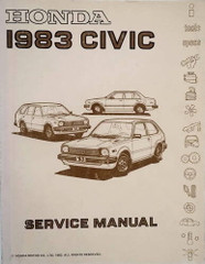 1983 Honda Civic Service Manual