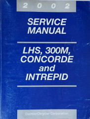 2002 Chrysler 300M, Concorde and Intrepid Service Manual 