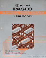 1996 Toyota Paseo Electrical Wiring Diagrams