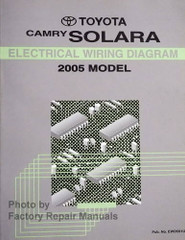 2005 Toyota Camry Solara Electrical Wiring Diagrams