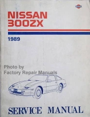 1989 Nissan 300ZX Service Manual