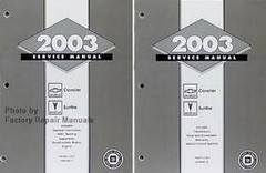 2003 Chevrolet Cavalier & Pontiac Sunfire Factory Shop Service Manual Set