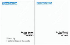 Honda Service Manual 1997 Accord Volume 1a, 1b