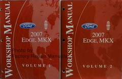 Ford Lincoln 2007 Edge, MKX Workshop Manual Volume 1, 2