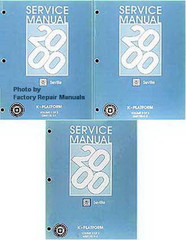 2000 Cadillac Seville Factory Service Manuals