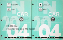 Pontiac Grand Am Oldsmobile Alero Service Manual Volume 1, 2