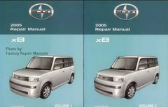 2005 Scion xB Factory Repair Manual Volume 1, 2