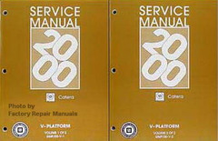 2000 Cadillac Catera Factory Service Manuals