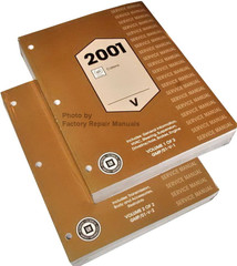 2001 Cadillac Catera Service Manual Volume 1, 2
