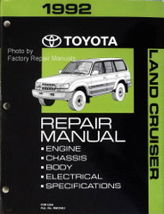 1992 Toyota Land Cruiser Repair Manual