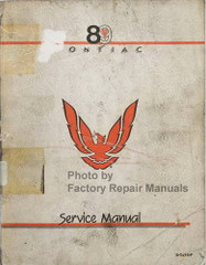 1989 Pontiac Firebird and Trans Am Service Manual