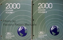 2000 Mercury Cougar Factory Workshop Manual Volume 1, 2