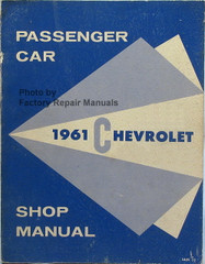 1961 Chevy Passenger Car Shop Manual