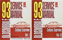 1993 Oldsmobile Cutlass Supreme Service Manuals